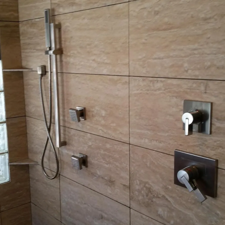 Shower fixture installation for Water Heater Replacement in Pocono